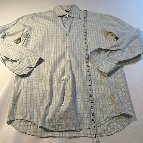 Lot Of Two Hugo Boss Size 15 32/33 Collared Button Up Long Sleeve Dress Shirts - Picture 3 of 7